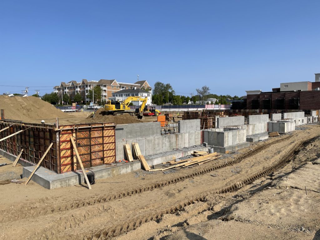 Cape Cod ready mix hospital concrete work