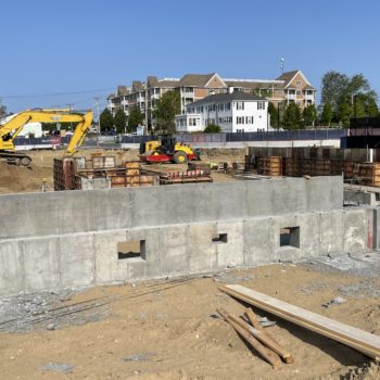 Cape Cod ready mix hospital concrete work